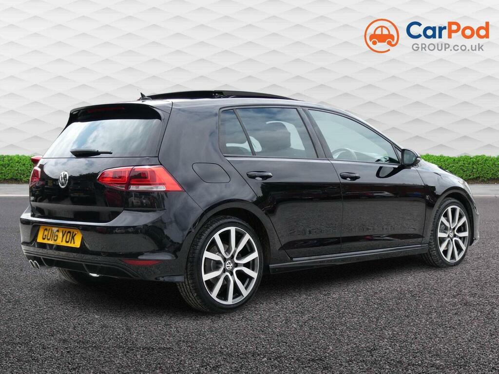 Volkswagen Golf Hatchback 2.0 Tdi Bluemotion Tech R-line Edition E GU16YOK Black #3