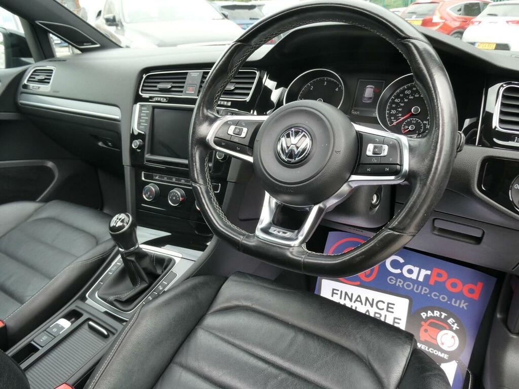 Volkswagen Golf Hatchback 2.0 Tdi Bluemotion Tech R-line Edition E GU16YOK Black #2