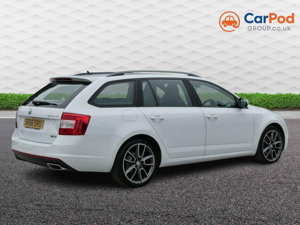 Skoda Octavia 2.0 Tdi Vrs Euro 6 Ss White #3