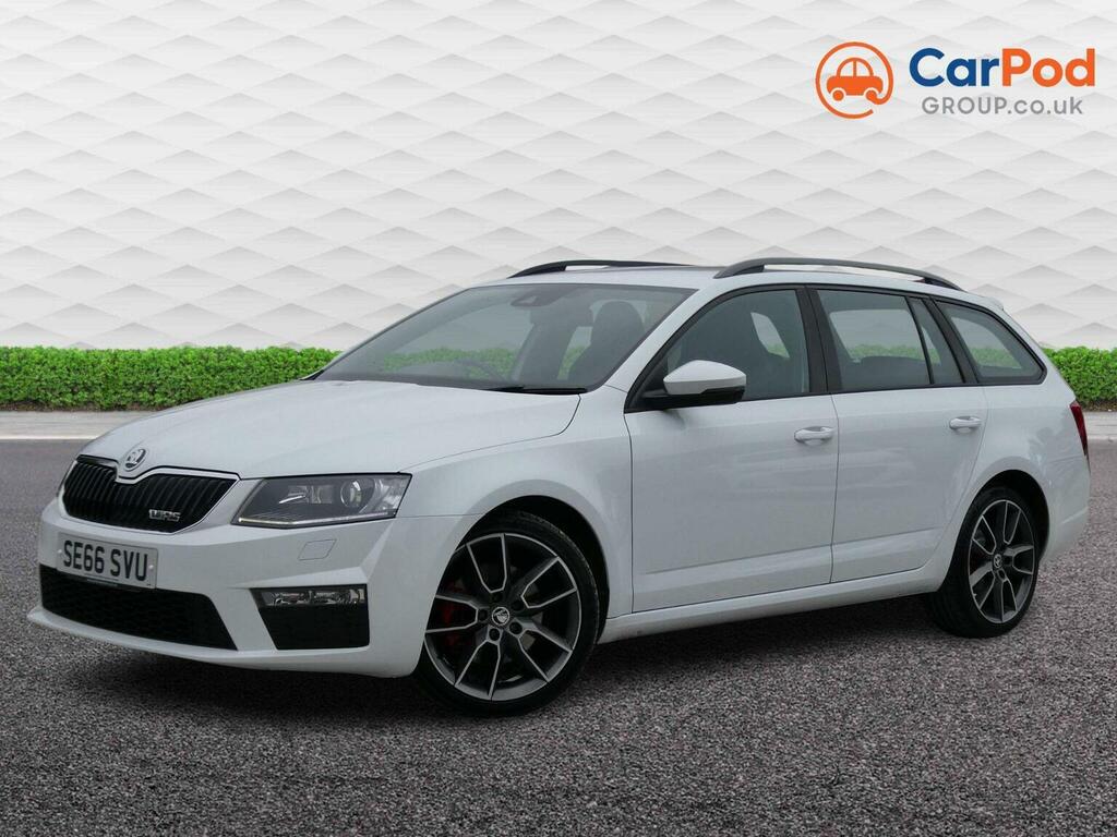 Skoda Octavia 2.0 Tdi Vrs Euro 6 Ss White