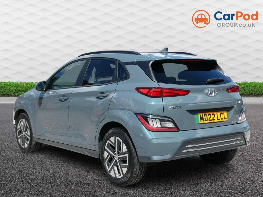 Hyundai Kona Suv 64Kwh Ultimate 10.5Kw Charger 2022 Green #4