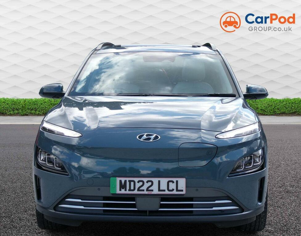Hyundai Kona Suv 64Kwh Ultimate 10.5Kw Charger 2022 Green #2