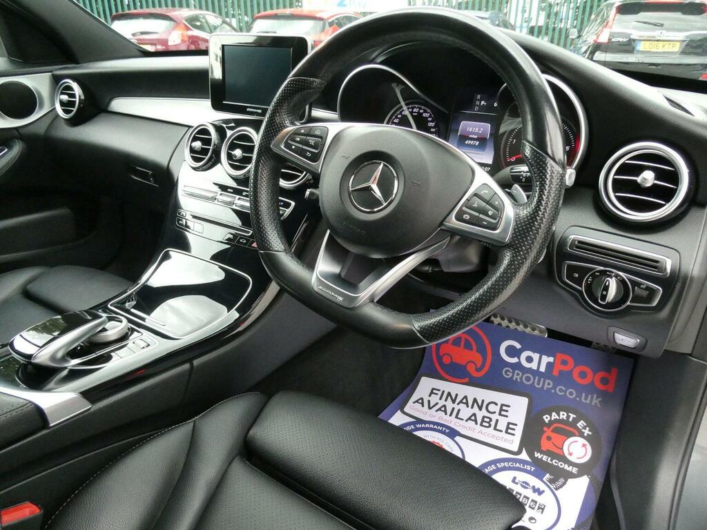 Mercedes-Benz C Class 2.1 C250d Amg Line G-tronic Euro 6 Ss Grey #2