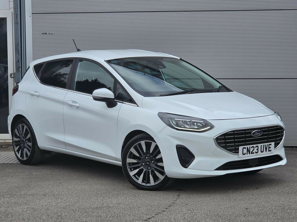 Ford Fiesta Hatchback 1.0T Ecoboost Mhev Titanium X Dct Euro 6 White