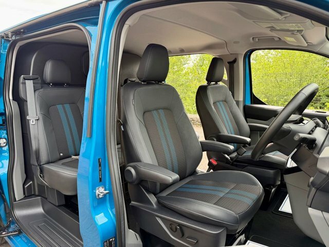Ford Transit Custom 2.5 320 Duratec 11.8Kwh Sport Combi Van Plu LO74CFJ Blue #6