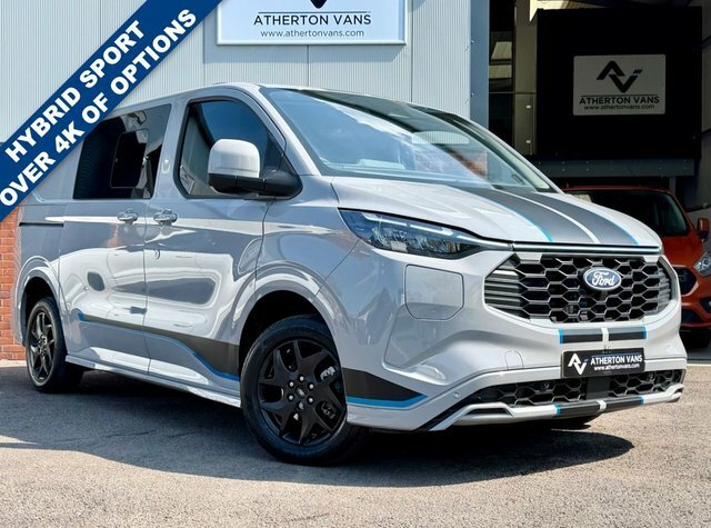 Ford Transit Custom 2.5 320 Duratec 11.8Kwh Sport Crew Van Grey
