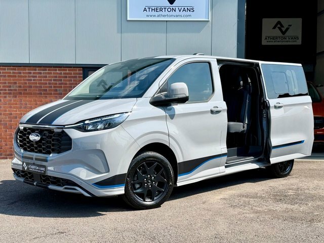 Ford Transit Custom 2.5 320 Duratec 11.8Kwh Sport Crew Van HG74UNU Grey #4