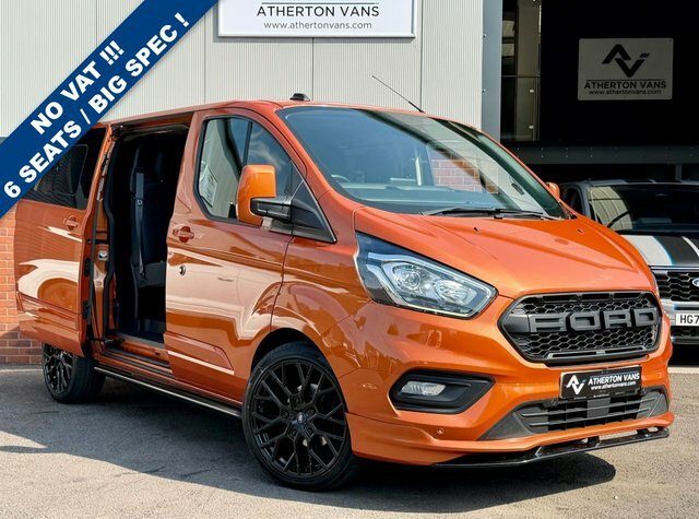 Ford Transit Custom 2.0 320 Ecoblue Limited 6 Seater Combi Vanl L1 H1 Orange