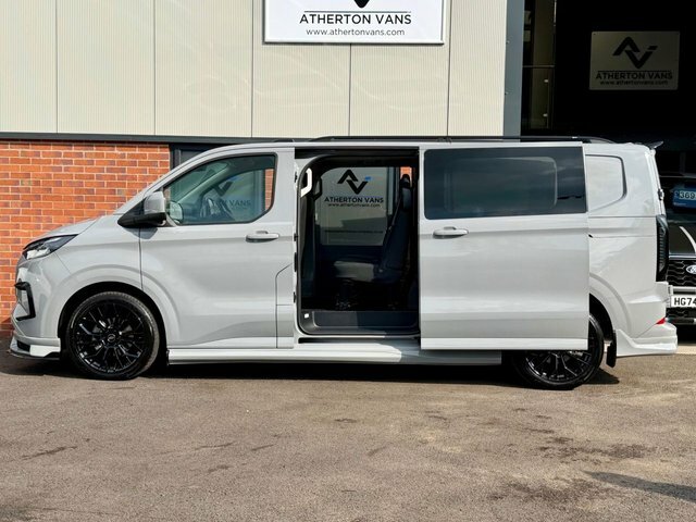 Ford Transit Custom 320 65Kwh Sport Panel Van L1 H1 Blue #28