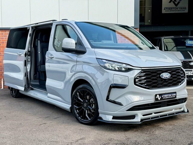 Ford Transit Custom 320 65Kwh Sport Panel Van L1 H1 Blue #21