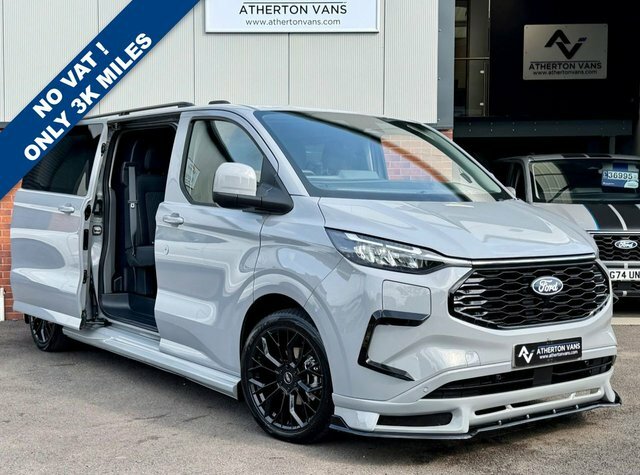 Ford Transit Custom 320 65Kwh Sport Panel Van L1 H1 Blue #1
