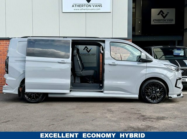 Ford Transit Custom 320 65Kwh Sport Panel Van L1 H1 Blue #3