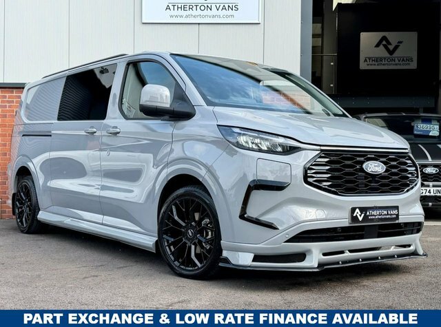 Ford Transit Custom 320 65Kwh Sport Panel Van L1 H1 Blue #2