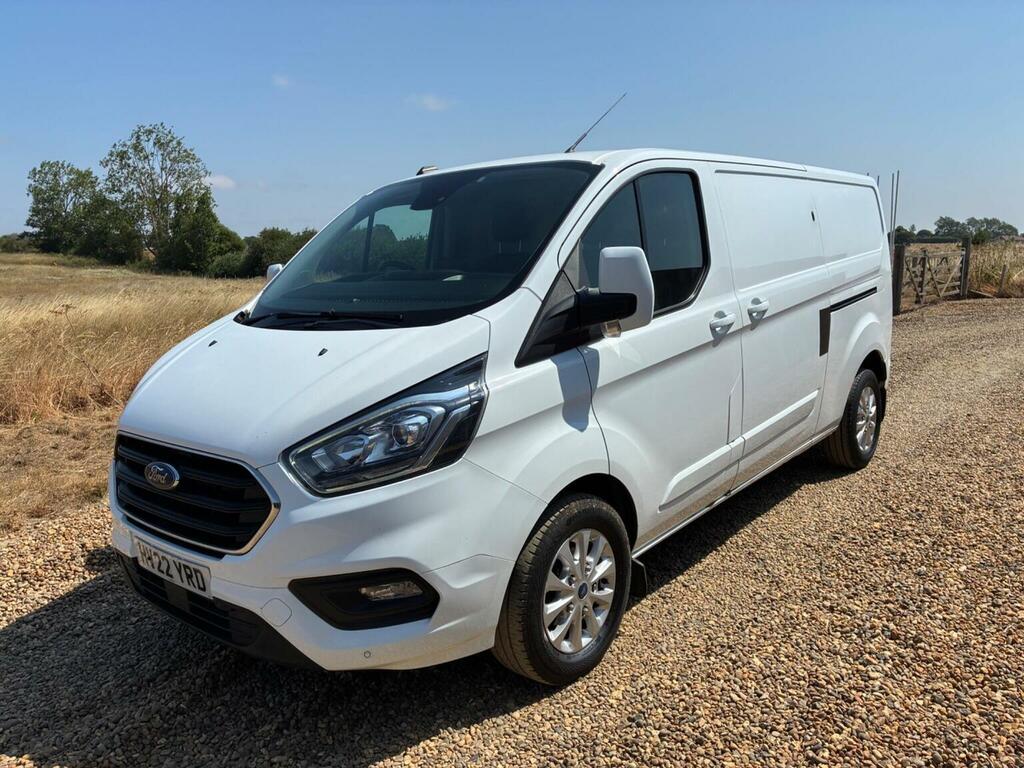 Ford Transit Custom Panel Van 2.0 300 Ecoblue Limited L2 H1 Euro 6 S HV22YRD White #3