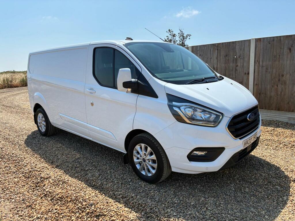 Ford Transit Custom Panel Van 2.0 300 Ecoblue Limited L2 H1 Euro 6 S White