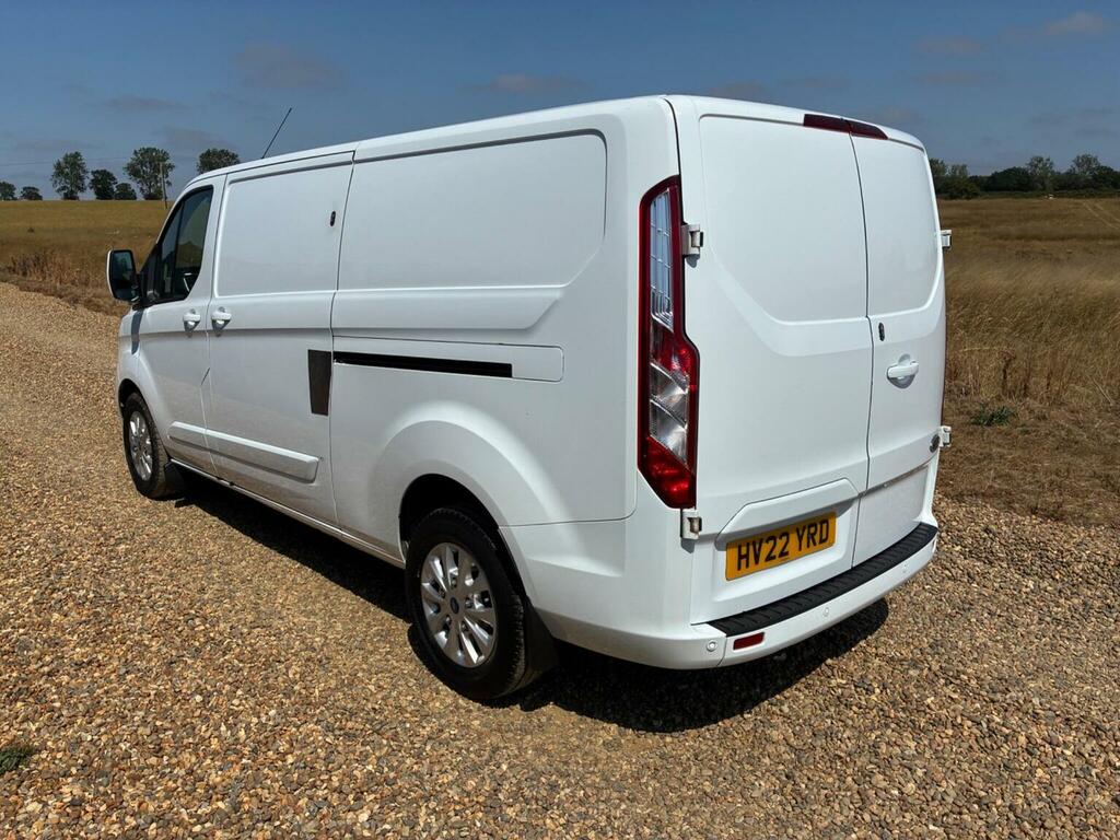 Ford Transit Custom Panel Van 2.0 300 Ecoblue Limited L2 H1 Euro 6 S HV22YRD White #4