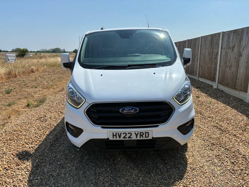 Ford Transit Custom Panel Van 2.0 300 Ecoblue Limited L2 H1 Euro 6 S HV22YRD White #2