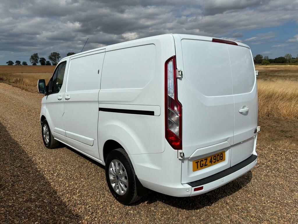Ford Transit Custom Panel Van 2.0 280 Ecoblue Limited L1 H1 Euro 6 S TGZ4908 White #4