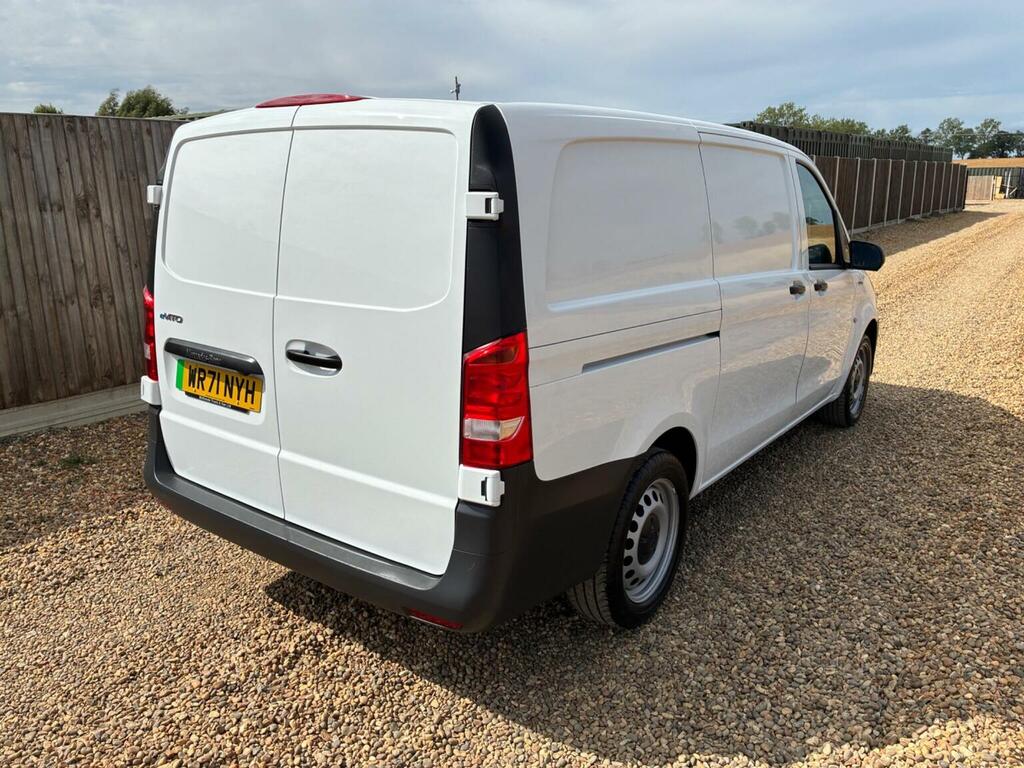 Mercedes-Benz eVito Evito Van Progressive L3 My21 White #10