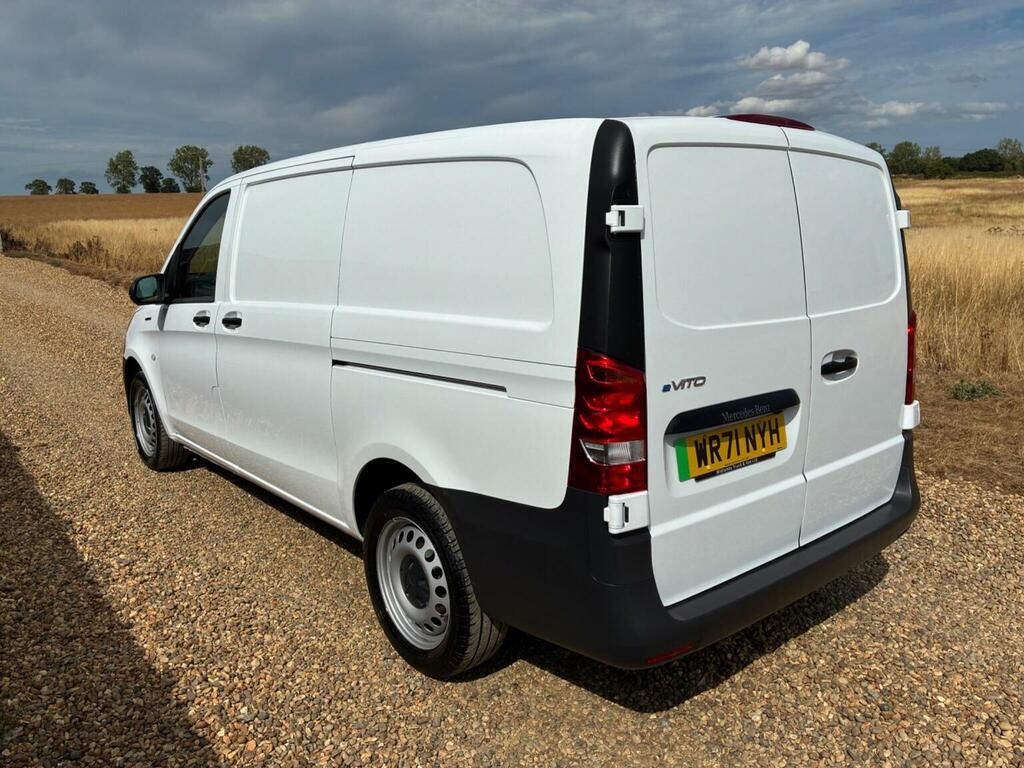 Mercedes-Benz eVito Panel Van 114 E 41Kwh Progressive Fwd L2 6Dr White #4