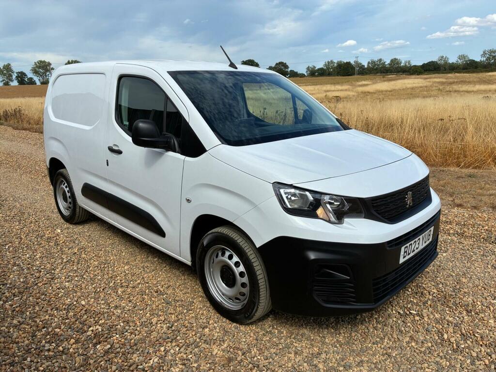 Peugeot Partner Panel Van 1.5 Bluehdi 1000 Professional Premium White #6