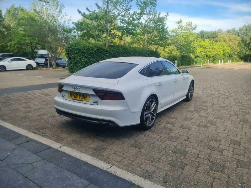 Audi A7 2.0 Tfsi Sportback Stronic White #4