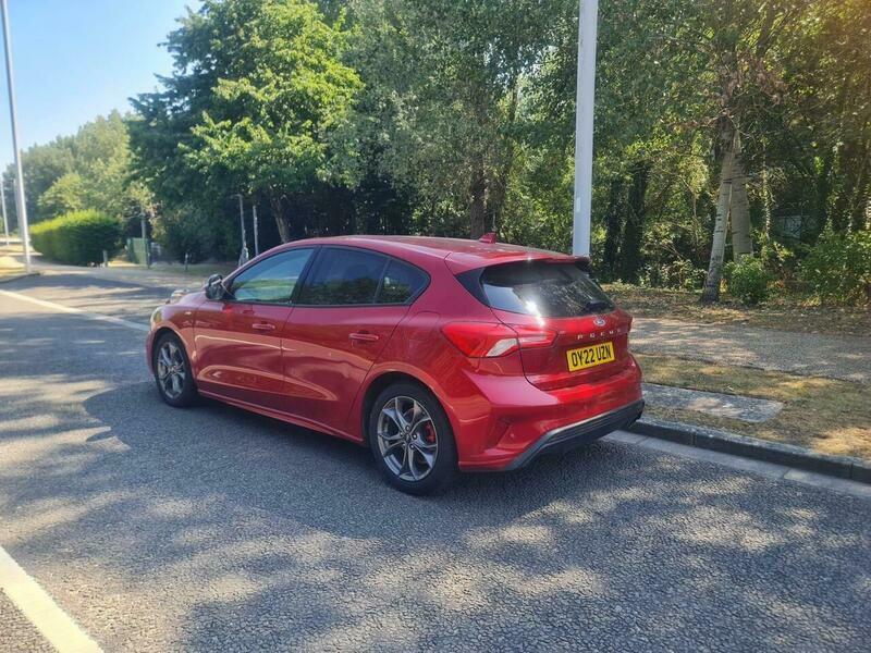 Ford Focus 1.0T Ecoboost St-line Edition OY22UZN Red #4
