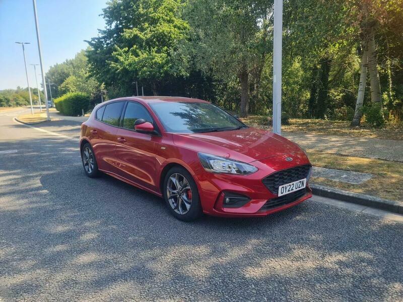 Ford Focus 1.0T Ecoboost St-line Edition OY22UZN Red #6