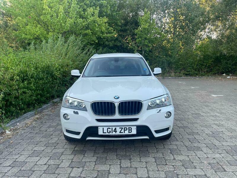 BMW X3 2.0 20D Se White #3