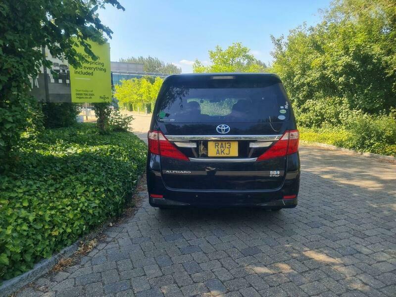 Toyota Alphard Hybrid 7 Seater Black #6