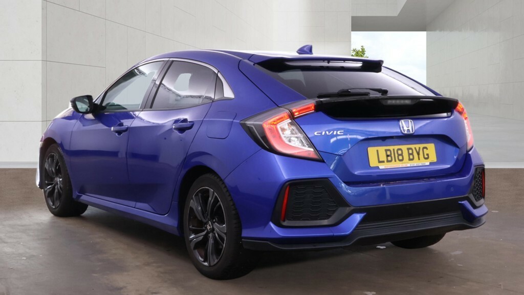 Honda Civic 1.0 Vtec Turbo Sr LB18BYG Blue #4