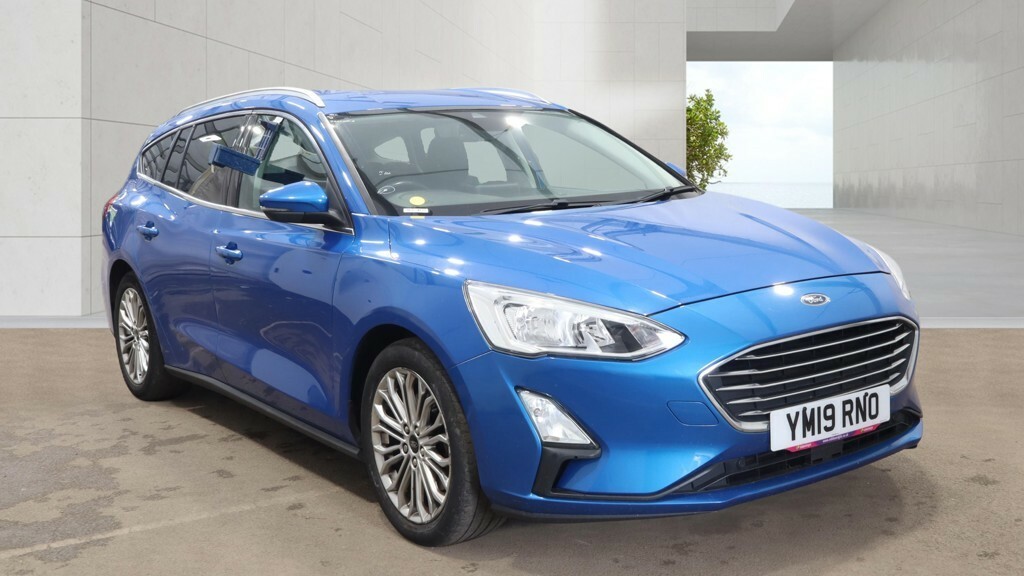 Ford Focus 1.0 T Ecoboost Titanium X Blue