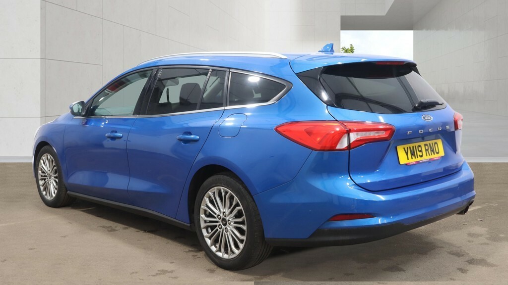 Ford Focus 1.0 T Ecoboost Titanium X YM19RNO Blue #4