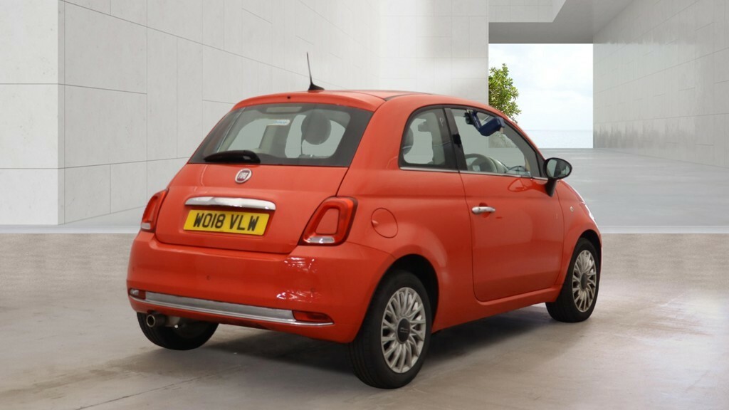 Fiat 500 1.2 1.2 69Hp Lounge WO18VLW Pink #3