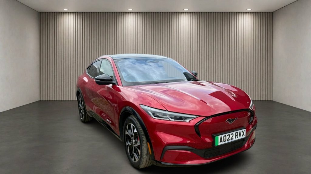 Ford Mustang Mach-E Suv Red
