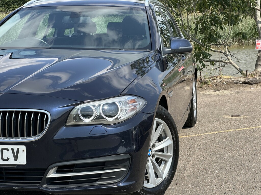 BMW 5 Series 2.0 520D Se Touring Blue #5