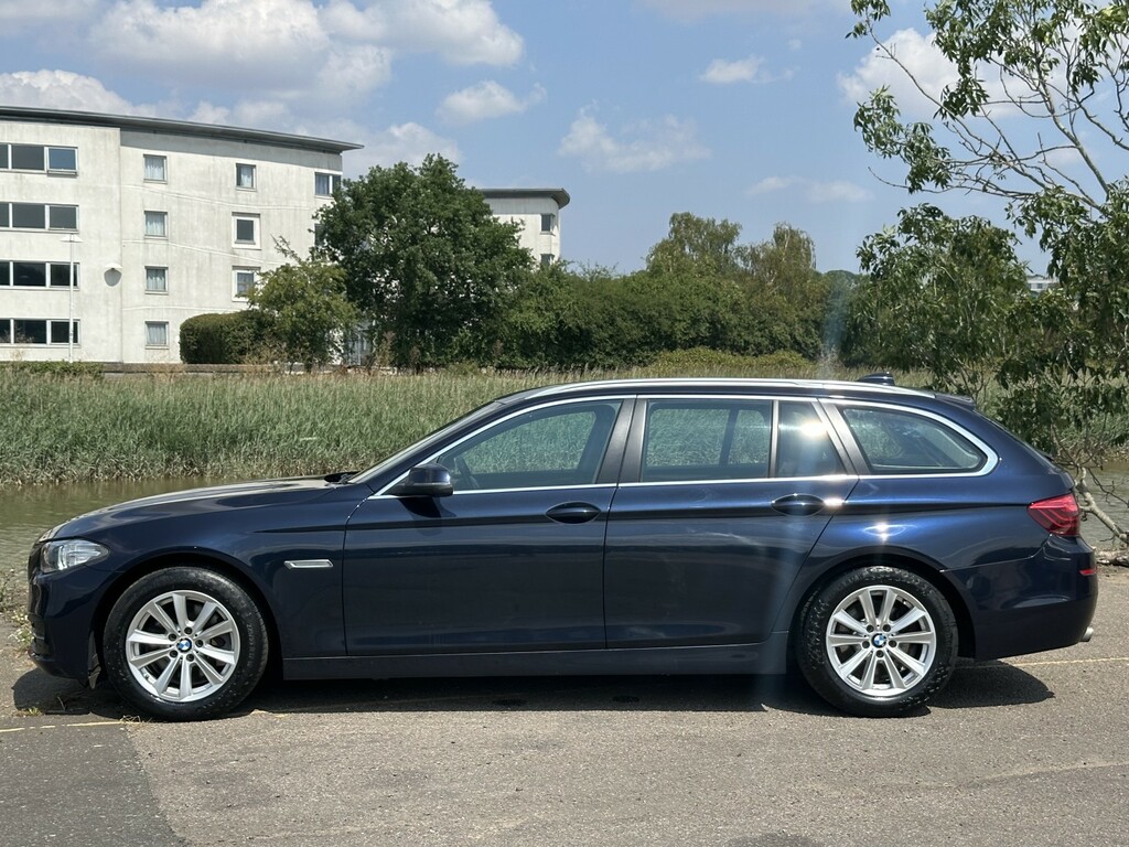 BMW 5 Series 2.0 520D Se Touring Blue #3