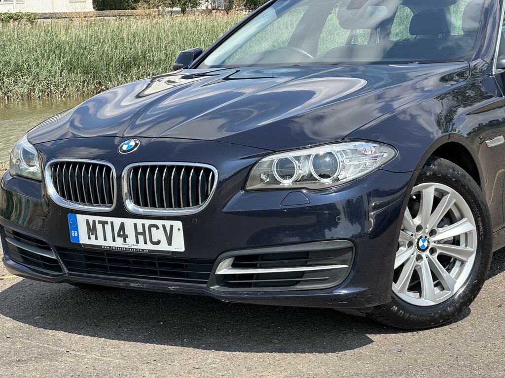BMW 5 Series 2.0 520D Se Touring Blue #4