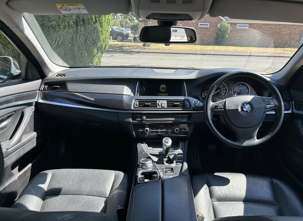 BMW 5 Series 2.0 520D Se Touring Blue #5