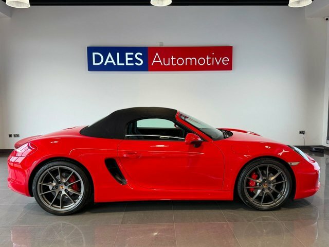 Porsche Boxster 981 S Convertible Red