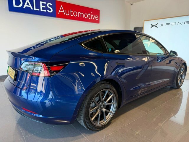 Tesla Model 3 Motor Long Range Saloon LD21OCU Blue #4