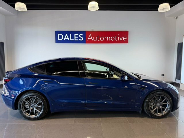 Tesla Model 3 Motor Long Range Saloon LD21OCU Blue #3