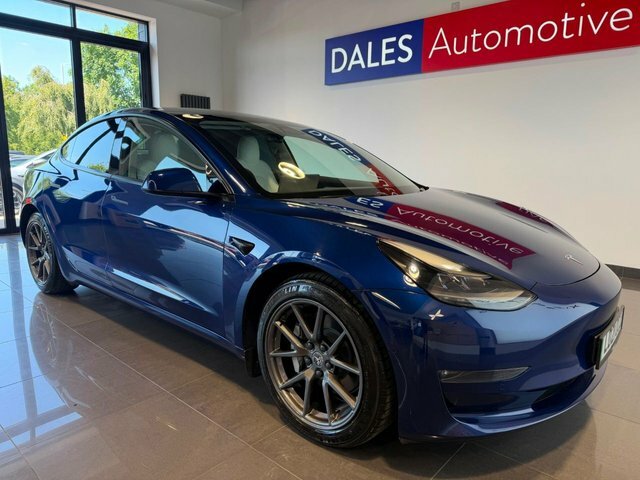 Tesla Model 3 Motor Long Range Saloon LD21OCU Blue #2