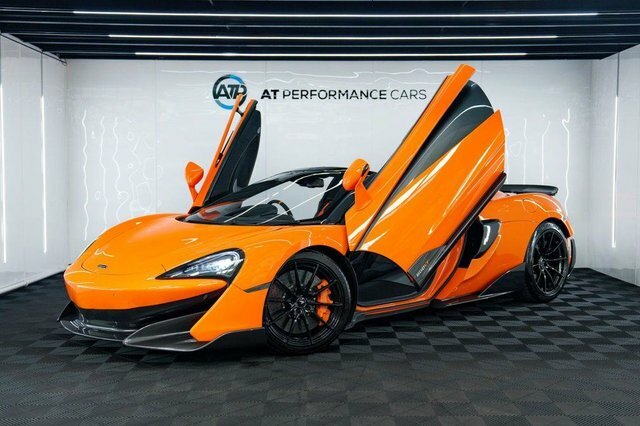 McLaren 600LT V8 Spider Orange