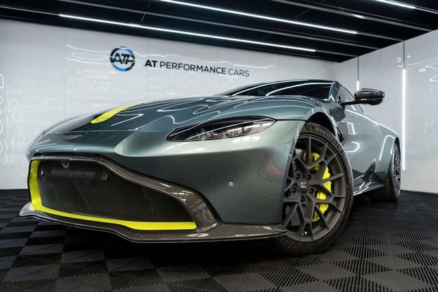 Aston Martin Vantage V8 Amr Hero Coupe Green #2