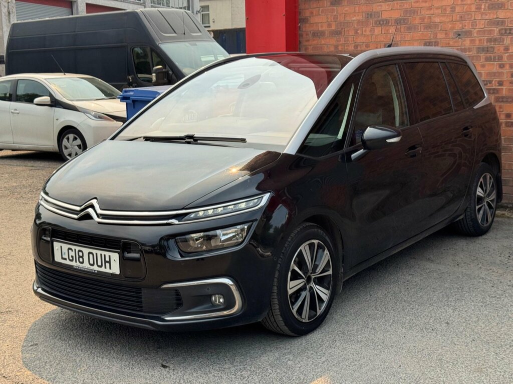 Citroen Grand C4 Picasso 1.6 Bluehdi Flair Eat6 Euro 6 Ss Black #2
