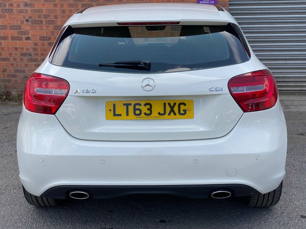 Mercedes-Benz A Class A180 Cdi Blueefficiency Se White #21