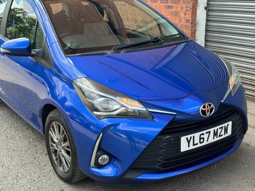 Toyota Yaris 1.5 Vvt-i Icon Tech Euro 6 YL67MZW Blue #6