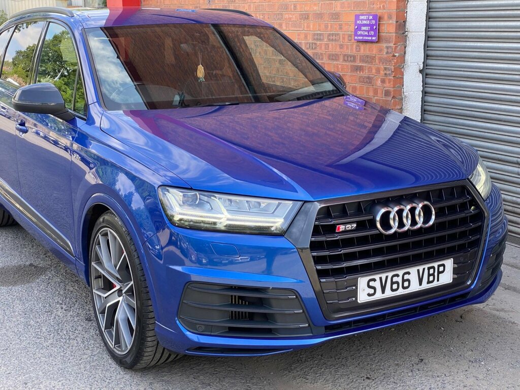 Audi SQ7 4.0 Tdi V8 Suv Tiptronic Quattro Euro 6 Blue #6