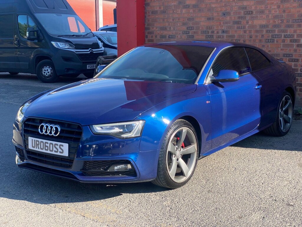 Audi A5 2.0 Tdi Black Edition Multitronic Euro 5 Ss Blue #2